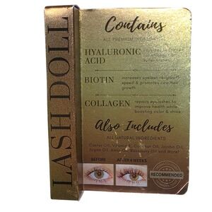 Lash Doll Eyelash Growth Serum Hyaluronic Acid Biotin Collagen